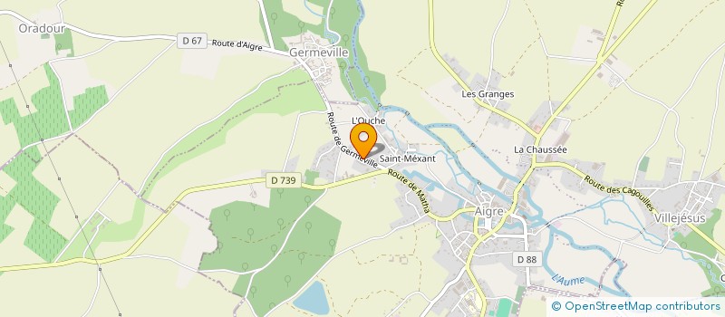 localisation de l'entreprise MONSIEUR JACQUES HERIARD-DUBREUIL à ORADOUR