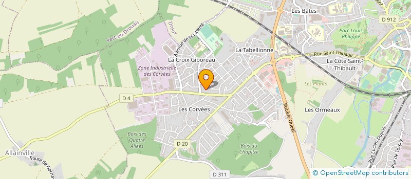 localisation de l'entreprise MONSIEUR JACQUES HERMIER à VERNOUILLET