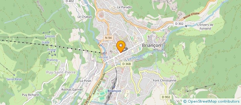 localisation de l'entreprise MONSIEUR JACQUES HERMITTE à BRIANCON