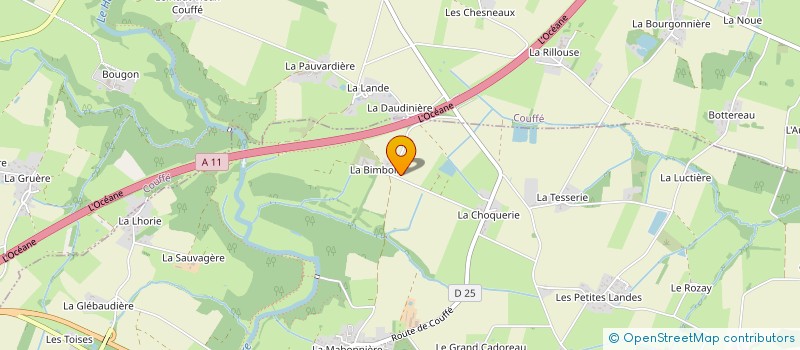 localisation de l'entreprise MONSIEUR JACQUES HERRAULT  OUDON