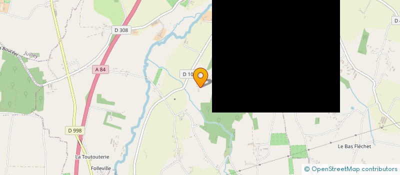 localisation de l'entreprise MONSIEUR JACQUES HERSENT  SAINT-SENIER-DE-BEUVRON