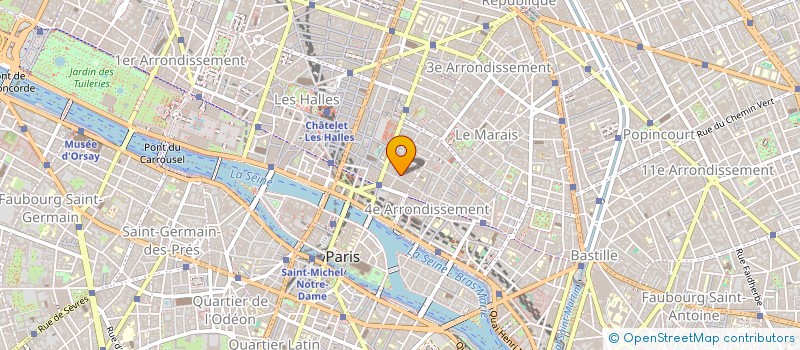 localisation de l'entreprise MONSIEUR JACQUES HERY  PARIS