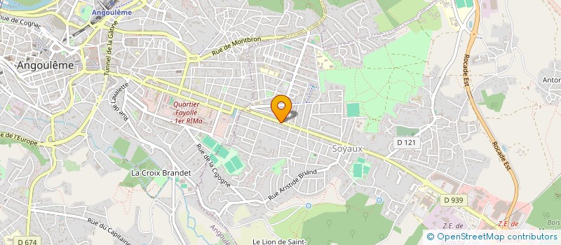 localisation de l'entreprise MONSIEUR JACQUES HEURTEBIZE à SOYAUX