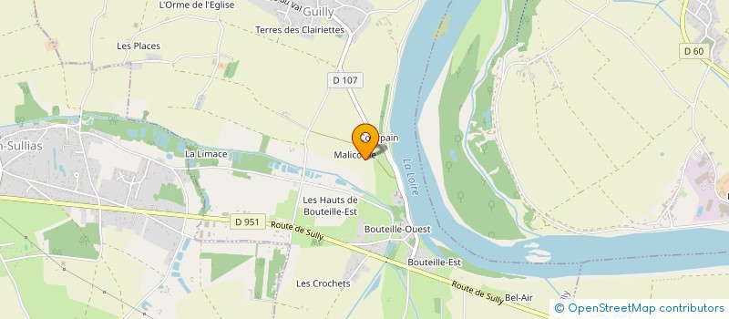 localisation de l'entreprise MONSIEUR JACQUES HIRLAY à SAINT-PERE-SUR-LOIRE
