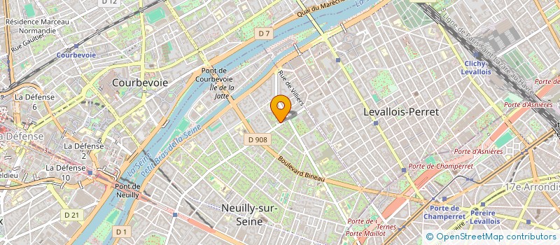 localisation de l'entreprise MONSIEUR JACQUES HIRSCH à NEUILLY-SUR-SEINE