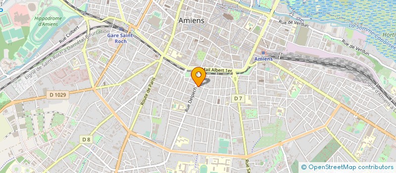 localisation de l'entreprise MONSIEUR JACQUES HITTER à AMIENS
