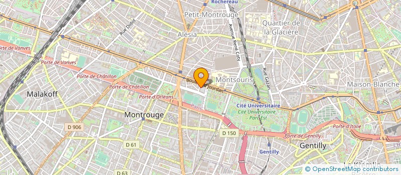localisation de l'entreprise MONSIEUR JACQUES HOAREAU  PARIS