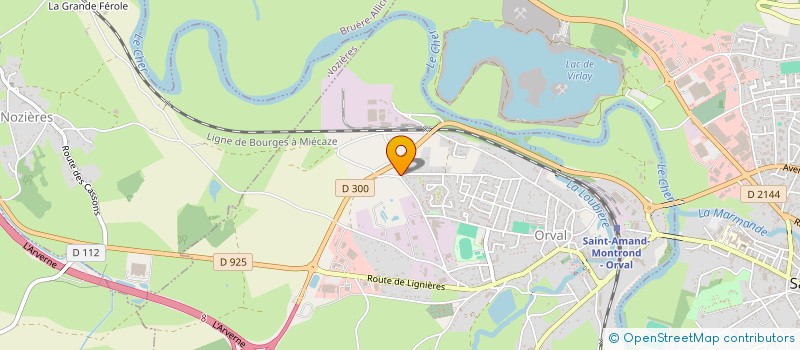 localisation de l'entreprise MONSIEUR JACQUES HOLUB  ORVAL