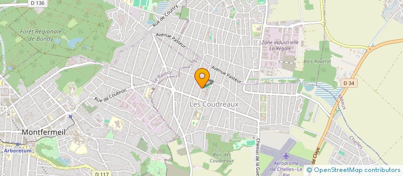 localisation de l'entreprise MONSIEUR JACQUES HORNECK  CHELLES