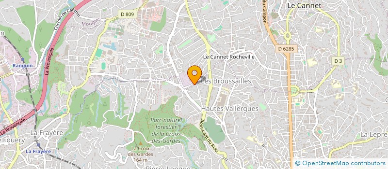 localisation de l'entreprise MONSIEUR JACQUES HUBLET à CANNES