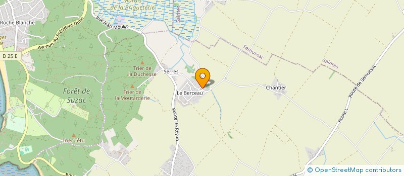 localisation de l'entreprise MONSIEUR JACQUES HUMBERT  MESCHERS-SUR-GIRONDE