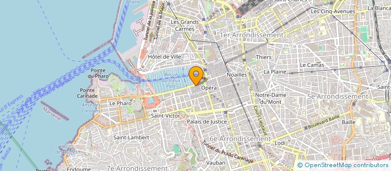 localisation de l'entreprise MONSIEUR JACQUES HUOT à MARSEILLE
