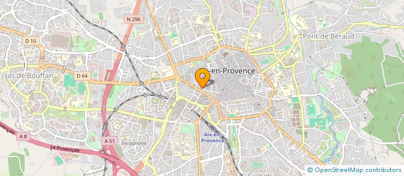 localisation de l'entreprise MONSIEUR JACQUES HUYNH  AIX-EN-PROVENCE
