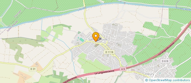 localisation de l'entreprise MONSIEUR JACQUES IMBERT  SALLES D AUDE