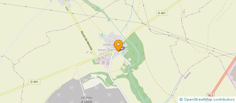 localisation de l'entreprise MONSIEUR JACQUES INGRATO  VILLENEUVE-SOUS-DAMMARTIN