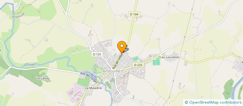 localisation de l'entreprise MONSIEUR JACQUES ISOLA  ANDOUILLE