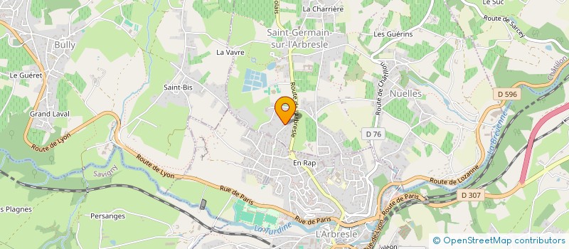 localisation de l'entreprise MONSIEUR JACQUES JANIN à SAINT-GERMAIN-NUELLES
