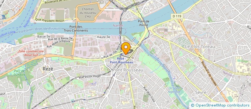 localisation de l'entreprise MONSIEUR JACQUES JAUNET  REZE