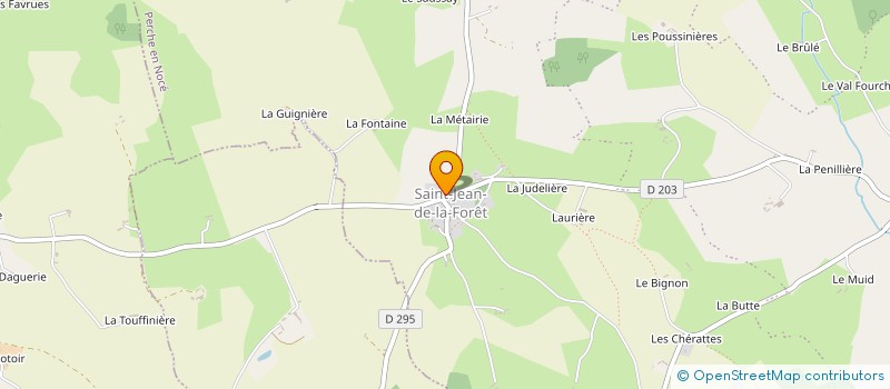 localisation de l'entreprise MONSIEUR JACQUES JEANJEAN à PERCHE-EN-NOCE