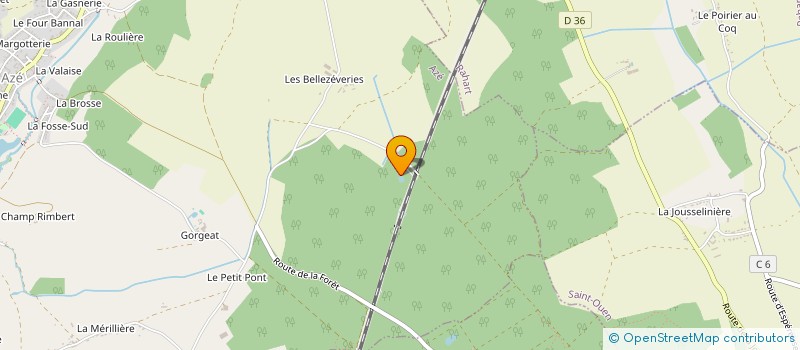 localisation de l'entreprise MONSIEUR JACQUES JEANTHEAU  AZE