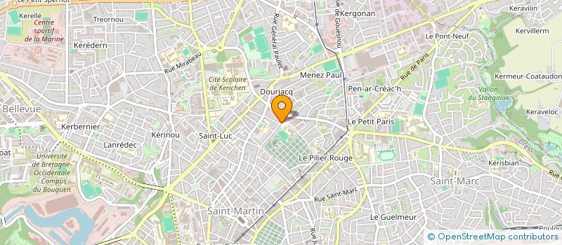 localisation de l'entreprise MONSIEUR JACQUES JESTIN à BREST