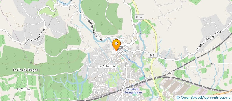 localisation de l'entreprise MONSIEUR JACQUES JOUAULT à LES ARCS
