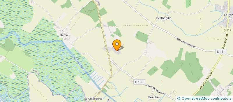 localisation de l'entreprise MONSIEUR JACQUES JOUBERT  SABLONCEAUX