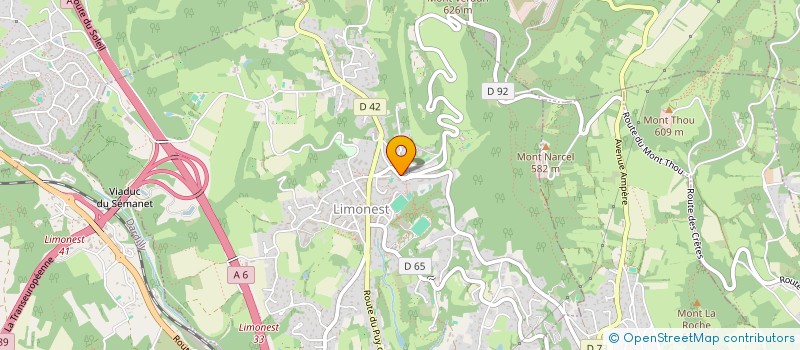 localisation de l'entreprise MONSIEUR JACQUES JOUBERT  LIMONEST