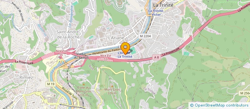 localisation de l'entreprise MONSIEUR JACQUES JOUSSAIN à LA TRINITE