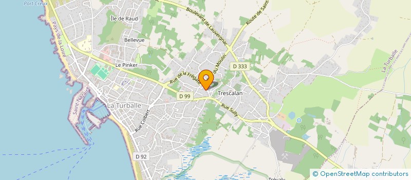 localisation de l'entreprise MONSIEUR JACQUES JUBE  LA TURBALLE