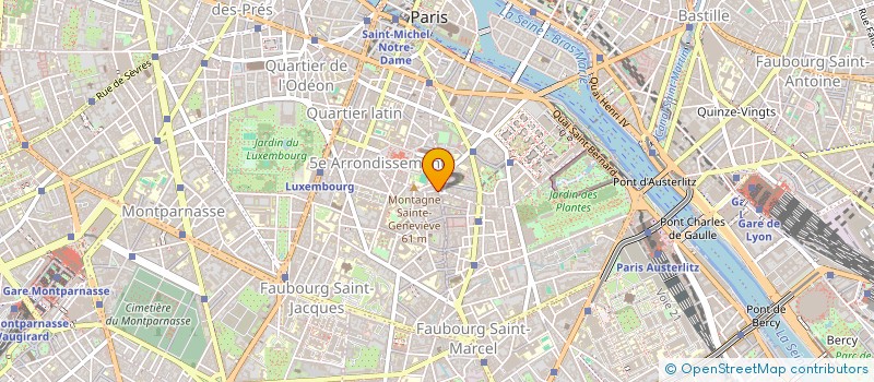 localisation de l'entreprise MONSIEUR JACQUES JUBERT  PARIS