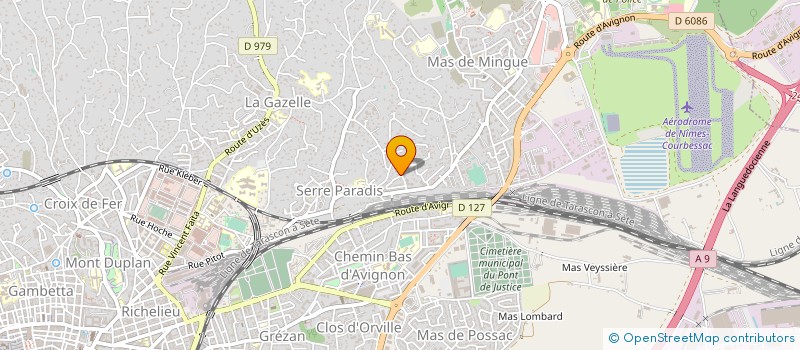 localisation de l'entreprise MONSIEUR JACQUES JULIAN à NIMES