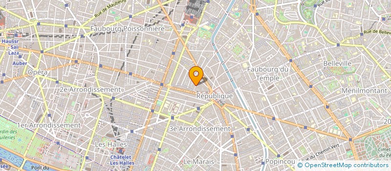 localisation de l'entreprise MONSIEUR JACQUES KAUFMANN-GAUTHIER  PARIS