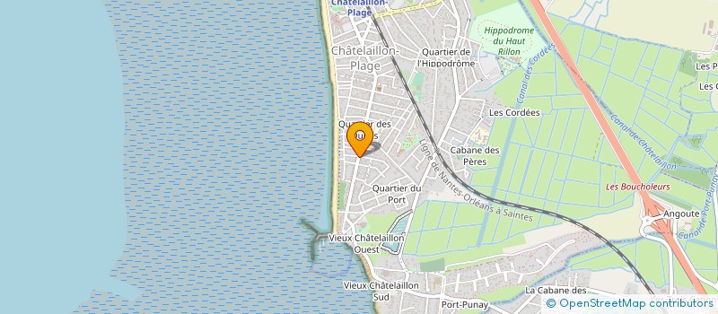 localisation de l'entreprise MONSIEUR JACQUES KERVAHUT à CHATELAILLON-PLAGE