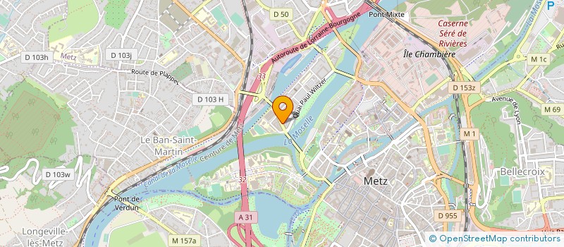 localisation de l'entreprise MONSIEUR JACQUES KHONG  METZ