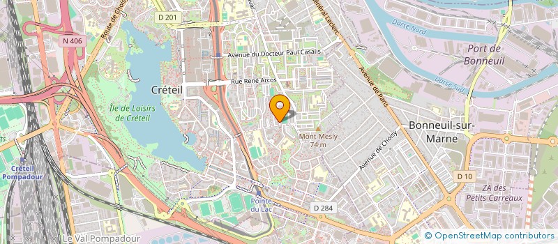 localisation de l'entreprise MONSIEUR JACQUES KOHL  CRETEIL