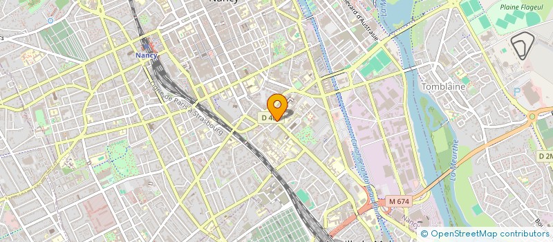 localisation de l'entreprise MONSIEUR JACQUES KUMMER  NANCY