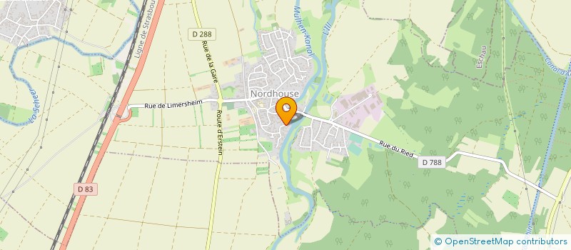 localisation de l'entreprise MONSIEUR JACQUES KURTZ  NORDHOUSE