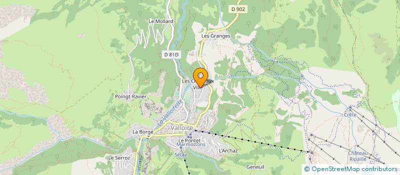 localisation de l'entreprise MONSIEUR JACQUES LABROSSE  VALLOIRE