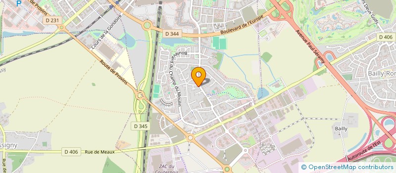 localisation de l'entreprise MONSIEUR JACQUES LACAN  CHESSY