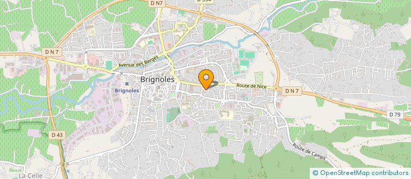 localisation de l'entreprise MONSIEUR JACQUES LACOSTE à BRIGNOLES