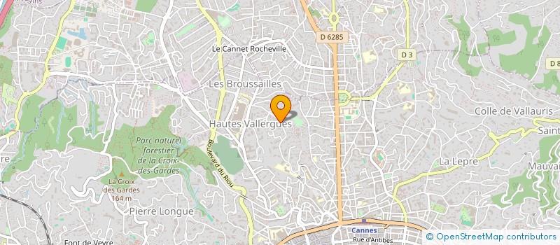 localisation de l'entreprise MONSIEUR JACQUES LACOSTE  CANNES