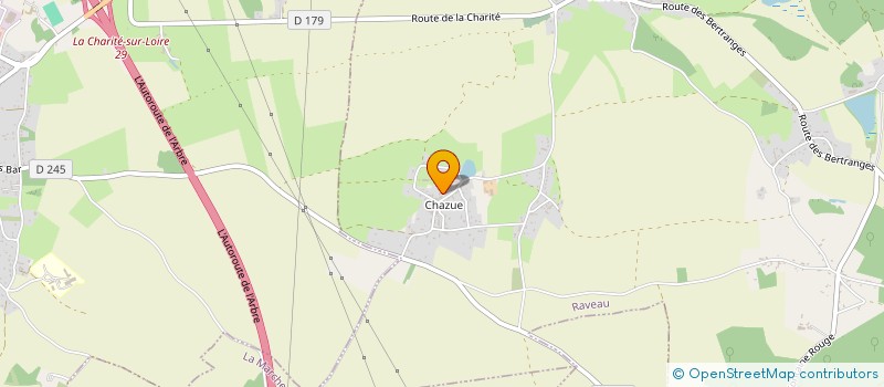 localisation de l'entreprise MONSIEUR JACQUES LADEYGAILLERIE à RAVEAU