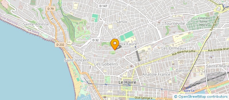 localisation de l'entreprise MONSIEUR JACQUES LADOUCE à LE HAVRE