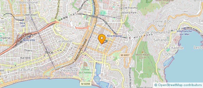 localisation de l'entreprise MONSIEUR JACQUES LAFLEURIERE à NICE
