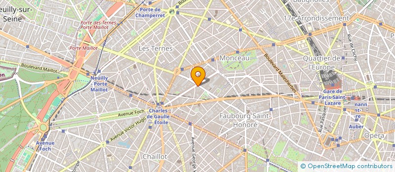 localisation de l'entreprise MONSIEUR JACQUES LAFOURCADE  PARIS