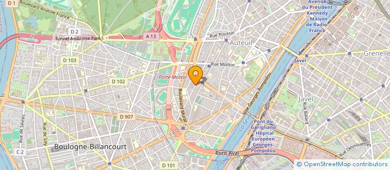 localisation de l'entreprise MONSIEUR JACQUES LAGACHE  PARIS