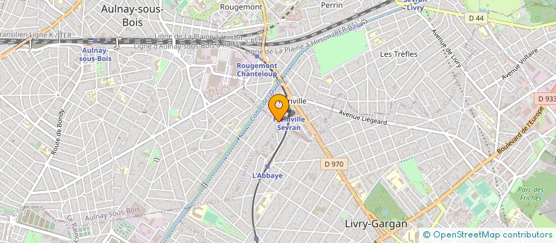 localisation de l'entreprise MONSIEUR JACQUES LAGRENE à SEVRAN
