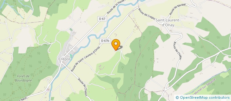 localisation de l'entreprise MONSIEUR JACQUES LAGUT  CREPOL