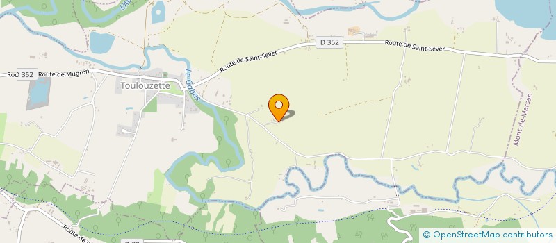 localisation de l'entreprise MONSIEUR JACQUES LALANNE  TOULOUZETTE